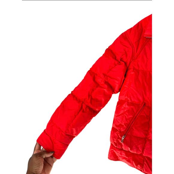 Bogner Women's Quilted Red Goose Down Filled Puffer Ski Snow Jacket Size 42/XL - Picture 6 of 15